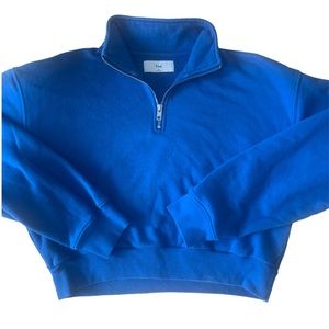 Aritzia | TNA Blue Crop Sweater